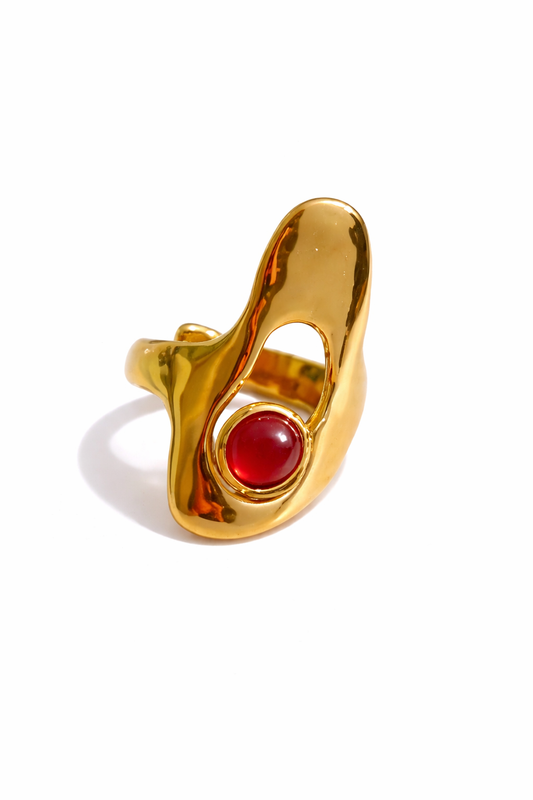 Agata Love Ring