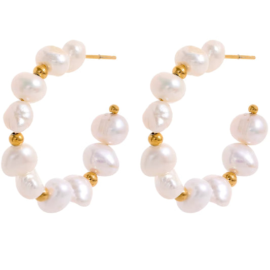 Opaline Hoops