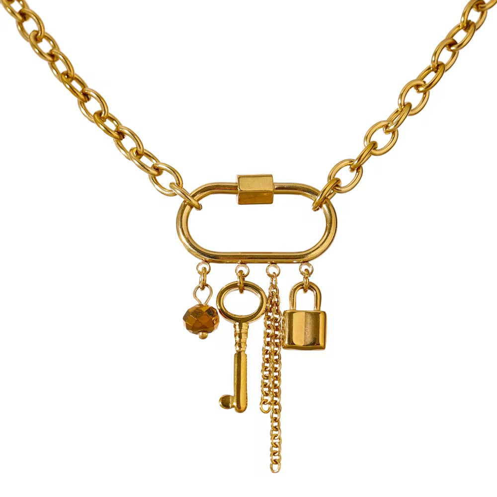 Luna Lock Necklace