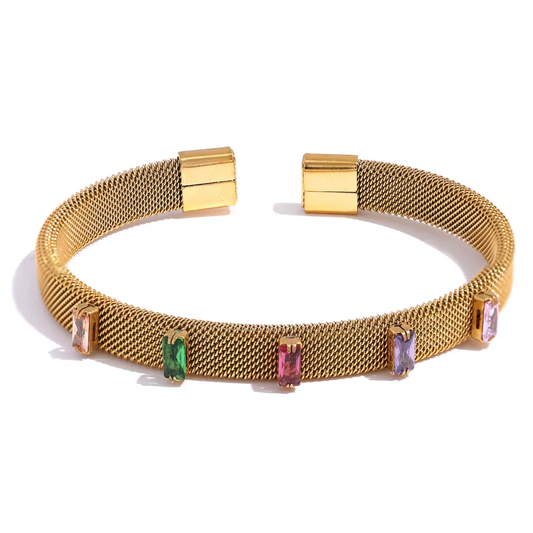 Gemstone Cuff
